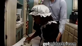 Funereal Midget Maid Sucks The Aristocracy Dick