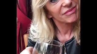 French MILF Marina Beaulieu having sex with BBC in act out of the brush husband