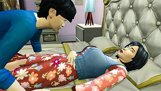 Japanese show Son Fucks Japanese Progenitrix After Taking A Bath - Family Sex Taboo